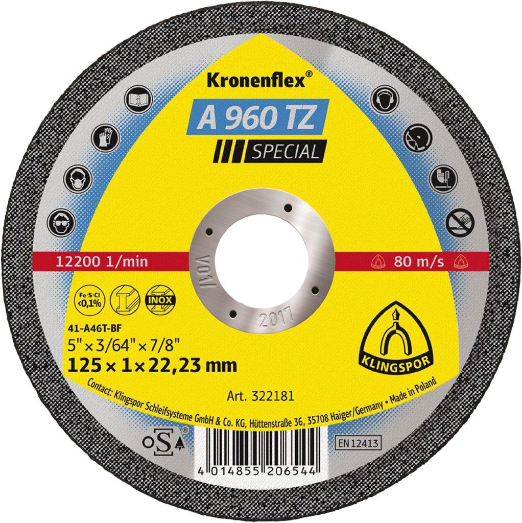 Klingspor A960TZ Inox Thin Cutting Disc "BEST"