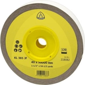 Klingspor KL385 Aluminium Oxide Cloth Roll