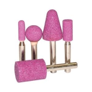 A, B, W Type Vitrified Mounted Points Pink