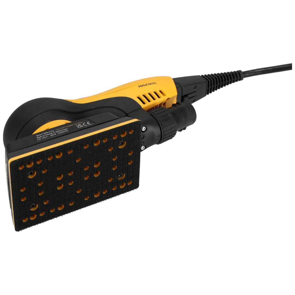 Mirka DEOS II 353CV 81x133mm Central Vacuum Orbit 3,0 - Image 3