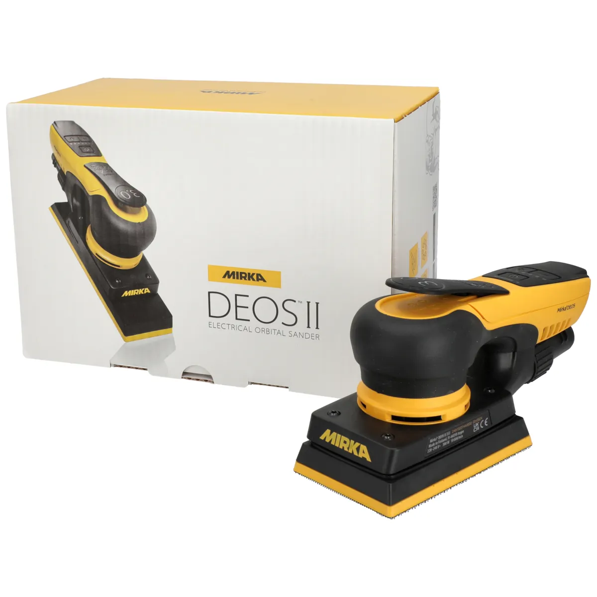 Mirka DEOS II 353CV 81x133mm Central Vacuum Orbit 3,0 - Image 4