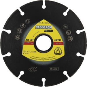 Klingspor DT600 Metal Cutting Diamond Disc