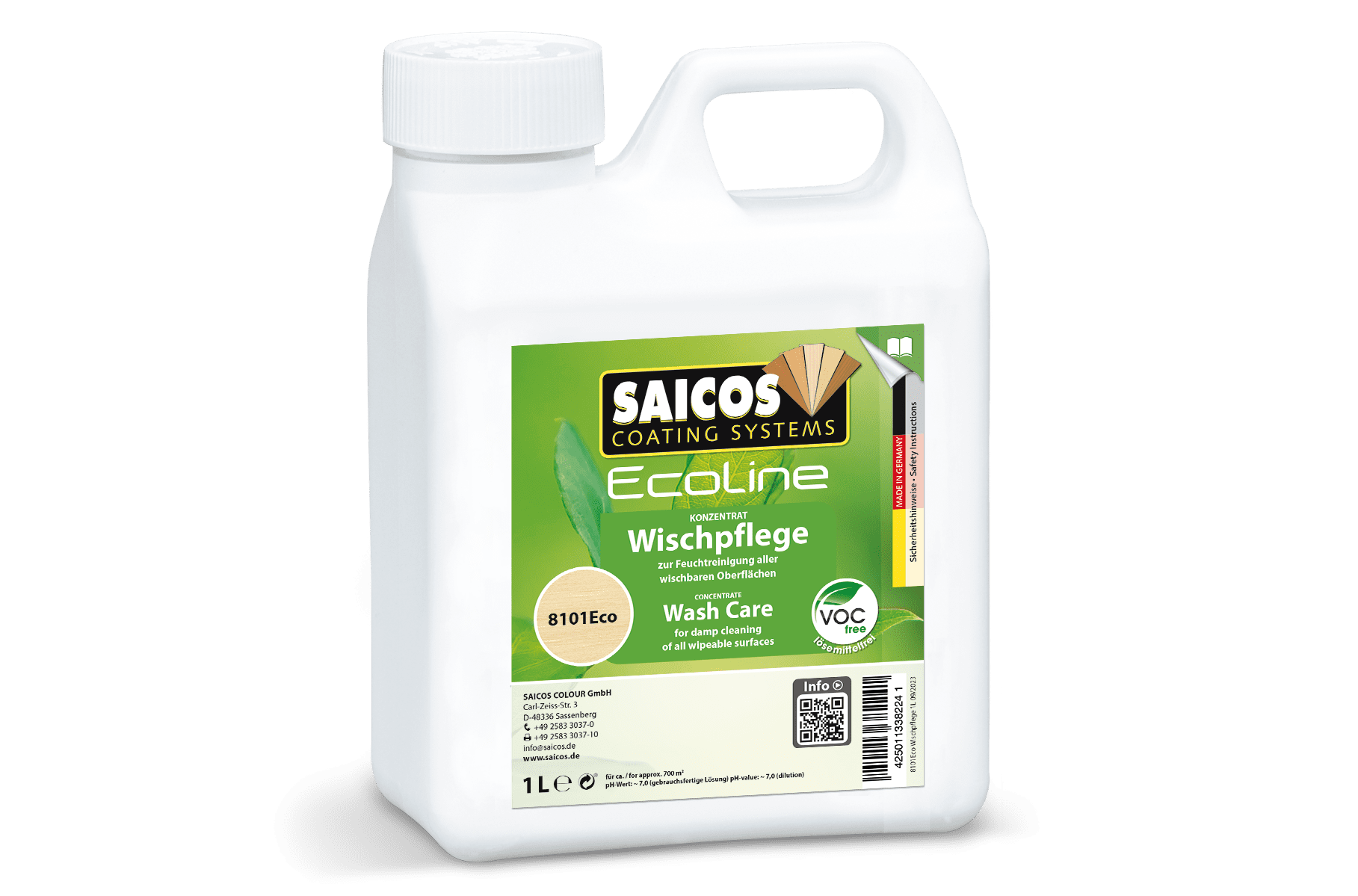 SAICOS Ecoline Wash Care Concentrate