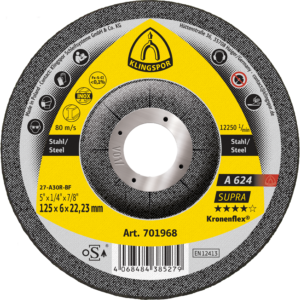 Klingspor A624 Supra Metal Grinding Disc
